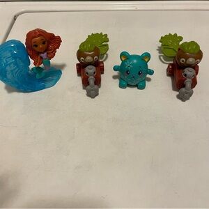 Lot of 4 Mc Donald’s Mini Toys Happy Meal Toys McDonald's